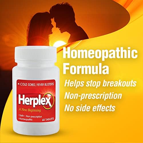 טבליות Premium Herplex | עוזר נגד התפרצויות ופצעים קרים ללא תופעות לוואי | עוזר להקל במהירות ולהפחית